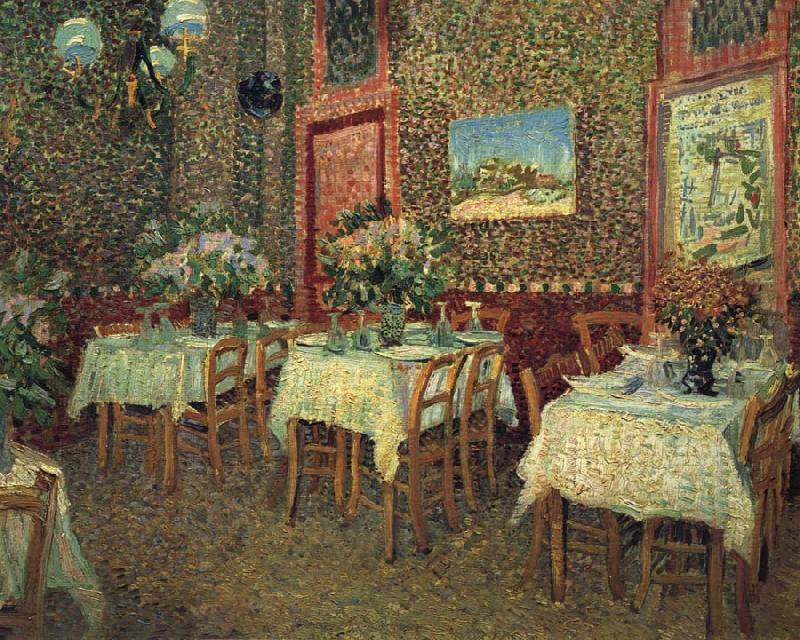 Vincent Van Gogh L-Interieur d un Restaurant China oil painting art